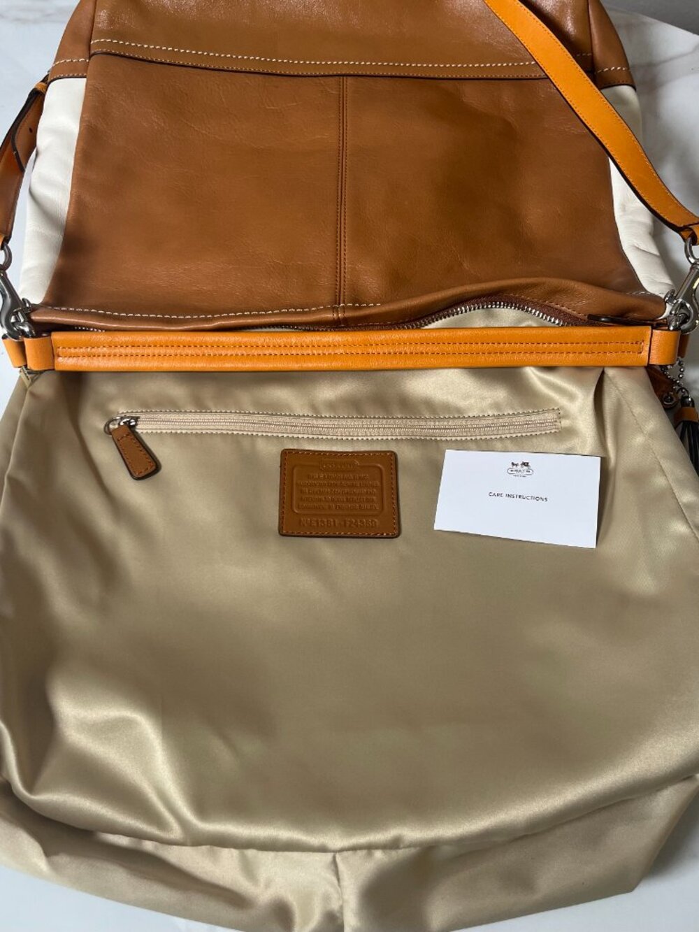 Coach Park Glove Tanned Leather Convertible Shoulder Crossbody 124369 EUC - Picture 14 of 16